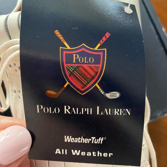 NIB POLO RALPH LAUREN WOMEN’s GOLF SHOES SIZE 8.5 - Picture 4 of 10